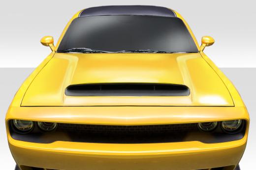 Duraflex Demon Look Hood 08-up Dodge Challenger - Click Image to Close